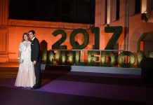 Federer cùng vợ dự tiệc vô địch Wimbledon